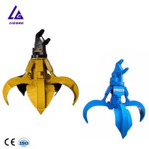 効率的な作業5タインスクラップ処理グラブ強化構造と長寿命 - Product Image 1