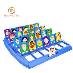 สนุกในร่มผู้ปกครองเด็กแบบโต้ตอบเหตุผลเชิงตรรกะพรรคสก์ท็อปเกมกระดานของเล่นที่คุณเป็นผู้ถือบัตรเดาว่าใครเกม - Product Image 1