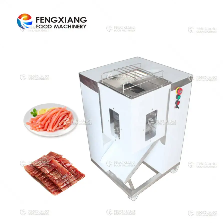 Máquina de corte multifuncional de carne fresca, cortador de carne fresca