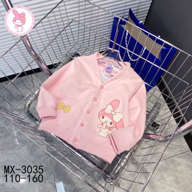 Manteau cardigan mélodie rose
