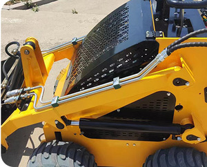 Carico e scarico del grano in aziende agricole multifunzionale 380kg di sollevamento idraulico operazione di fango agricolo Skid Steer - Product Image 3