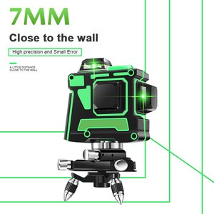 Trípode nivelación automática 12 líneas 3D verde rotación automática láser inalámbrico herramienta de construcción de nivel Dumpy - Product Image 6