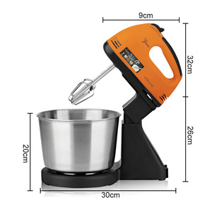 RAF Hands-<strong>free</strong> Automatic Mixing Household <strong>Mixer</strong> with 7-speed Manual <strong>Mixer</strong> and Two Types of Mixing Heads - Product Image 6