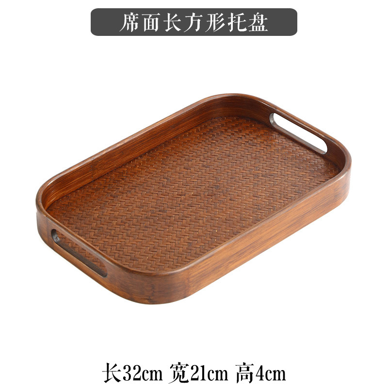 lacquered rectangular tray
