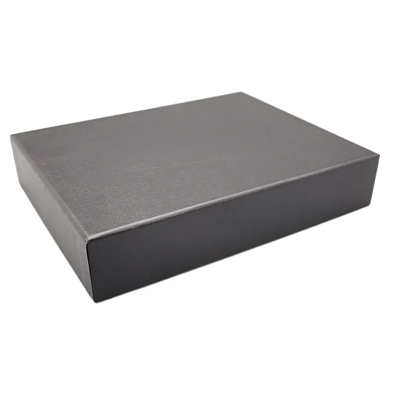 customization black cardboard box for receive jewelry photo album and present