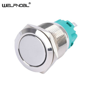 Welfnobl 24โวลต์ปุ่มกดสวิตช์ LATCHING LED ปุ่มกดกันน้ำ - Product Image 2