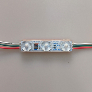 Voll farbiges 12V RGB LED Modul 1.2W SMD3030 WS2811 IP68 Wasserdicht