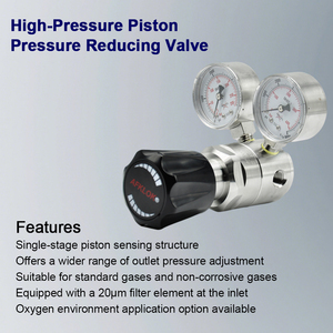 316L thép không gỉ áp suất cao điều chỉnh khí 6000 psig cho công nghiệp Hệ thống khí OEM/ODM dịch vụ CE & ISO9001 chứng nhận - Product Image 4