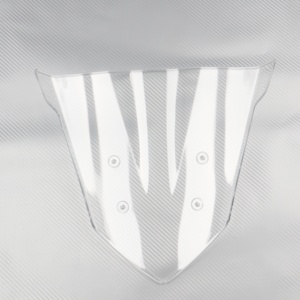 ホンダCBR650FCBR650F2014ダブルバブルフロントガラススクリーン用PC素材オートバイアクセサリー - Product Image 4