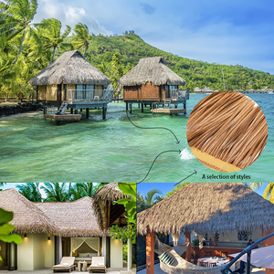 Đương Đại nhựa mái tranh Naturale tổng hợp thatch tổng hợp Palm thatch mái ngói cho ngoài trời - Product Image 6