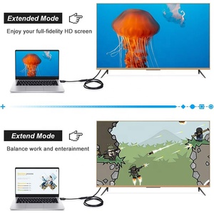 4K @ 60hz音频视频同步显示端口DP至HDMI 2.0 4K 60hz有源转换器适配器电缆