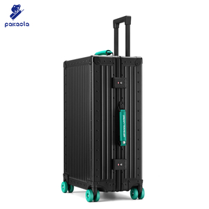 Multi Function Front Opening Luggage Anti-Theft Carry on Suitcase <strong>TSA</strong> Lock With USB Charger - Product Image 1