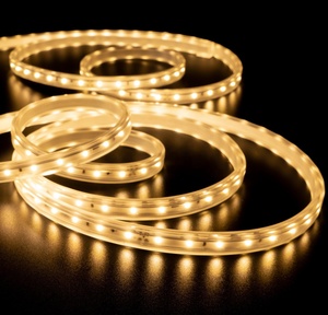 Bluetooth APP kontrolleri 5050 110V amerikan fiş su geçirmez açık Ultra parlak RGB LED ışık şerit - Product Image 6