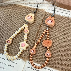 Gaxever Labubu DIY手机链设计长钥匙链原装配套包吊坠树脂吊坠