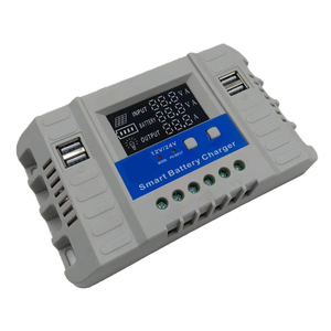 PWM30Aバッテリー充電コントローラー12v/24v自動4USB出力5V/2Aオフグリッドソーラーパネルコントローラー - Product Image 5