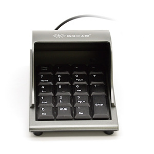 Teclados numéricos personalizados Teclado numérico de 19 teclas Teclado numérico USB para contraseña