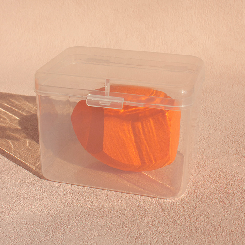 Moutong naranja jumbo beauty blender + caja