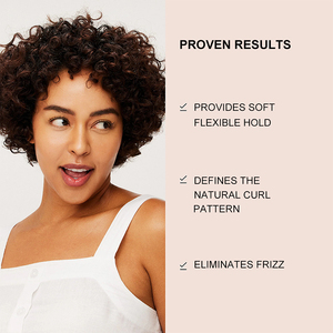 強いホールド保湿カーリングクリームカーリーヘアエンハンスおよび定義カール - Product Image 4