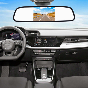 Vista trasera Pantalla LCD Pantalla Espejo Monitor Coche Marcha atrás Estacionamiento Cámara de respaldo inversa Kit Espejo - Product Image 4