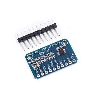 ADS1115 16-Bit-4-Kanal-Präzisions-ADC-Entwicklungsplatinenmodul Kompatibel mit Arduino & Raspberry PI I2C/IIC-Schnitts telle