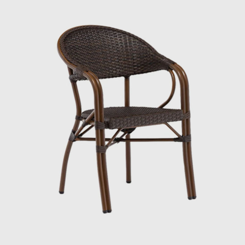 Double-tube wicker chairs