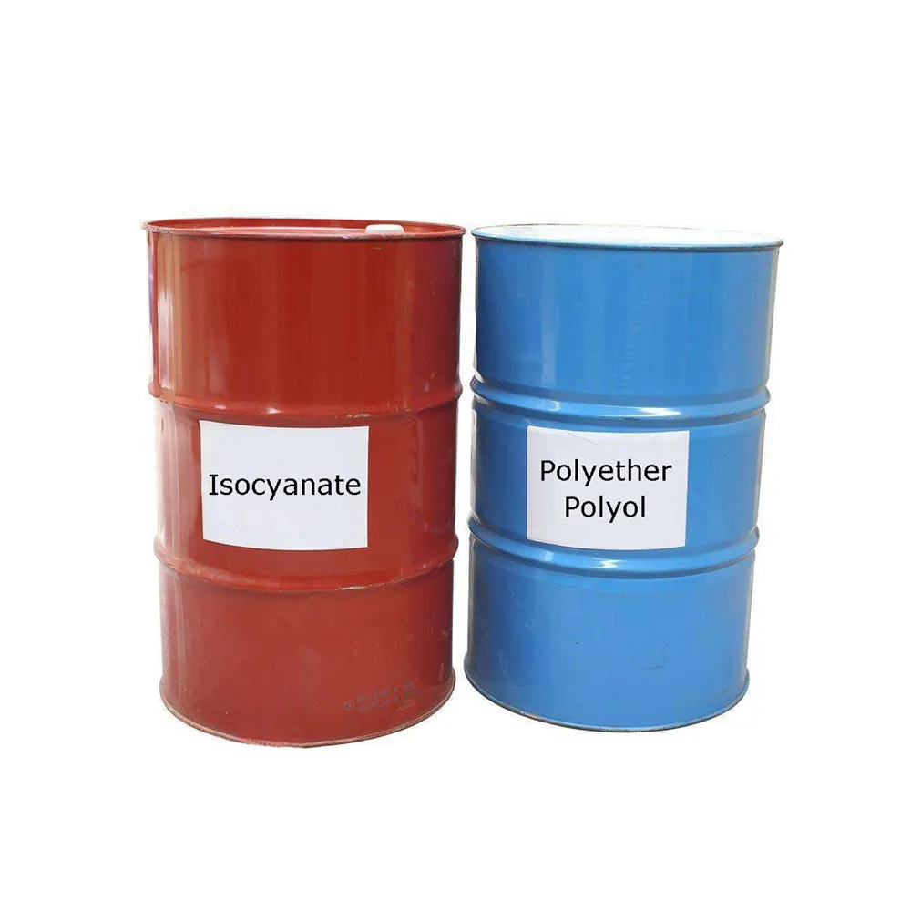 Material de poliuretano de dois componentes de célula fechada POLY ISO Material PU impermeável A+B