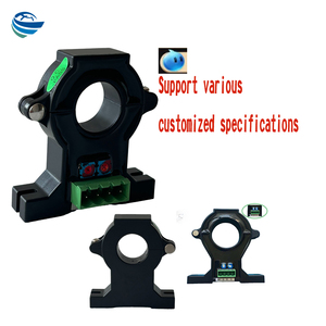 Sensore di corrente a effetto Hall personalizzato 0-200A trasmettitore di corrente a corrente continua 4-20Ma 0-5V trasduttore 20Mm 40Mm - Product Image 5