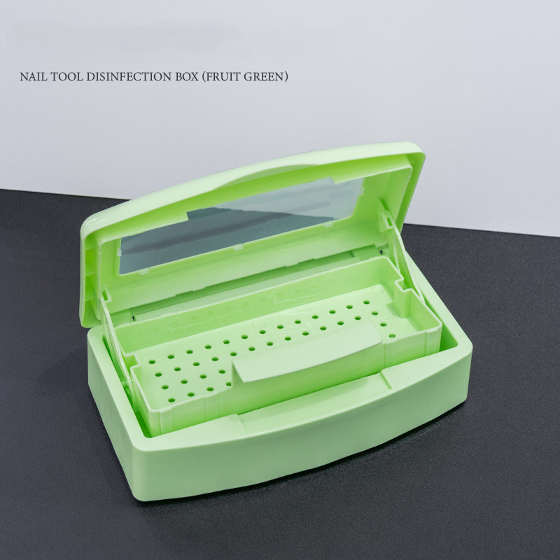 green with transparent window
