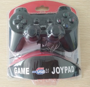 Controlador USB con cable Gamepad Joystick para PC Computadora portátil Arcade Gamepad de vibración para PC Controlador de juegos - Product Image 6