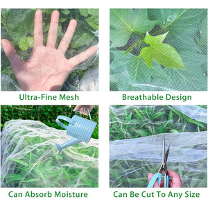 Jaring pelindung serangga, 40 jala 1x5m jaring kontrol hama taman Anti burung PERLINDUNGAN PENUTUP UNTUK sayuran bunga buah pohon naungan jaring - Product Image 3