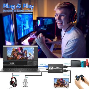SYONG USB3.0 Grabador de video HDMI Grabber Dispositivo de captura de video HDMI a USB para OBS Captura HDMI en tarjeta de captura de salida USB 4K - Product Image 6