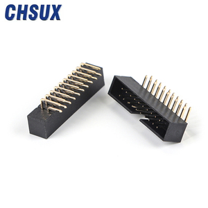 Single Dual Row Pitch 1.27mm 2.54mm <strong>Header</strong> Right Angle Female Connector Jane Cow <strong>SMT</strong> Box <strong>Header</strong> Male Female Pin <strong>Header</strong> - Product Image 2