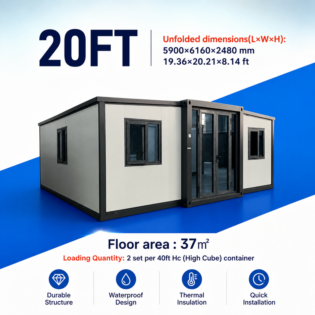 20ft