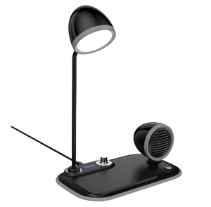Estación de carga rápida multifuncional 3 en 1 Lámpara de mesa Led Luz de escritorio Cargador inalámbrico - Product Image 2
