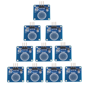 Módulo de sensor táctil TTP223B de 1 canal, módulo de Interruptor táctil capacitivo Digital, módulo de botón TTP223 para Arduino, Kit de inicio DIY