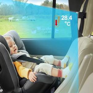 Baby Car Camera Recorder 4.3&quot; Monitor Dashcam for Back Seat Rear-Facing <strong>with</strong> Night Vision Real-Time Temperature Detection - Product Image 2