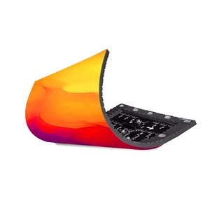Kreativer Front-Magnet-Wartungs-Flexibles HD-Soft-Led-Modul P2 P2.5 P3 gekrümmter Werbedisplay-Bildschirm für verschiedene Formen - Product Image 1