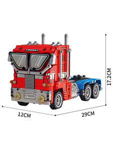 Nuovo arrivo 675005 675006 Rc Robot Moc 2 in 1 modello di giocattoli a blocchi da te Robot stelo creativo MOC giocattoli - Product Image 2