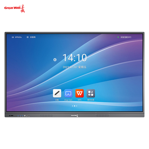 75-дюймовый 4K Hd цифровой ЖК-Дисплей Смарт-плата Android Dual Whiteboard двойная система все-в-одном интерактивная электронная плата для класса - Product Image 3
