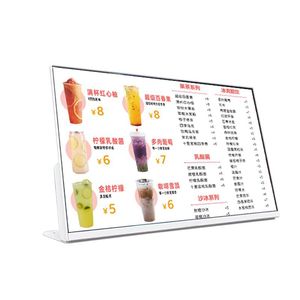 21 \ "-23.8 \" inç LED LCD interaktif ekran masaüstü dijital tabela için Touchless otel restoran menü medya oyun reklam - Product Image 1
