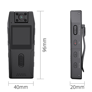 Yeni yükseltildi 1080P akıllı kızılötesi gece görüş Video kaydedici ile uygun arka klip 1250mAh büyük pil kapasitesi vücut kam - Product Image 3