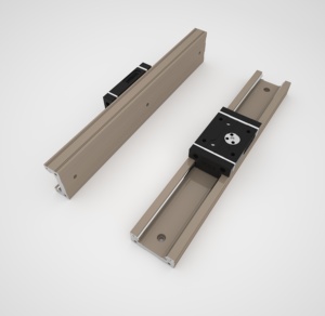 JFJK15具有100-4000毫米的定制长度，可安装多个滑块经济线性导轨 - Product Image 3