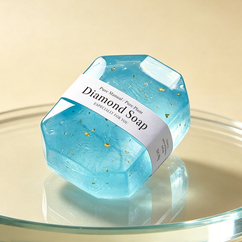 Savon à la feuille d'or Blue Diamond
