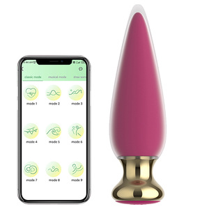 快速送货应用屁股插头女士玩具肛门性玩具Wifi肛门遥控女性性玩具