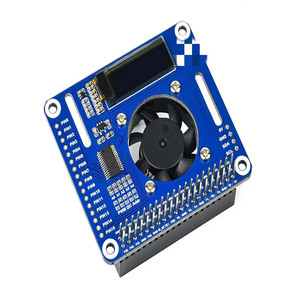 <strong>Raspberry</strong> <strong>PI</strong> 4b Heat dissipation module Fan expansion board PCA9685 <strong>controller</strong> PWM intelligent temperature control
