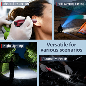 Siêu mỏng có thể sạc lại chiến thuật đèn pin 1000 Lumens, IP65 không thấm nước cho ngoài trời EDC - Product Image 3