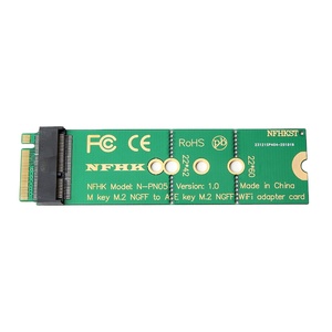 <strong>M</strong>.2 <strong>M</strong> <strong>Key</strong> to <strong>a</strong> + E <strong>Key</strong> Slot Wifi Wireless Network Card M2 Pci Express to E <strong>Key</strong> Slot Adapter - Product Image 1