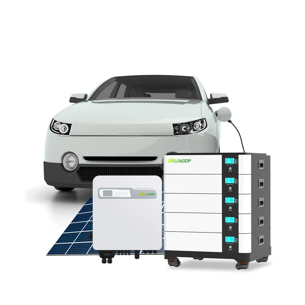 DELONGTOP EV 충전기 스테이션 40KWH 50KWH 저전압 리튬 이온 LiFePO4 배터리 에너지 저장 전원 공급 장치