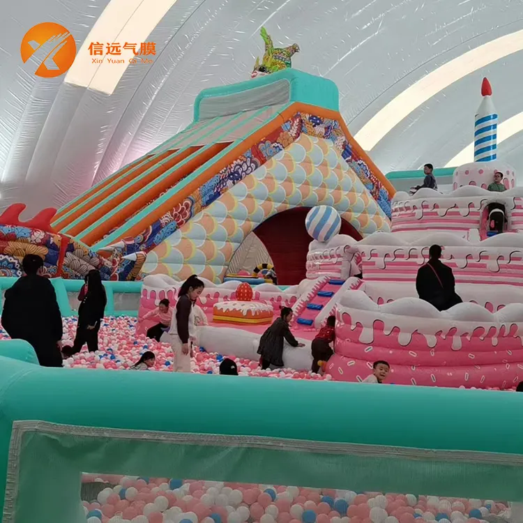 Inflatable dome Inflatable structure Inflatable membrane for amusement park Temporary building