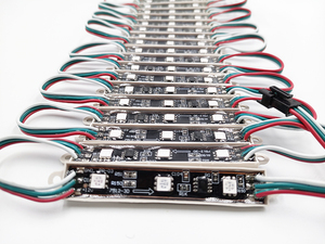 12v 3 led 1w moduli rgbw segno ce smd 5050 rgb modulo led a colori ic - Product Image 2